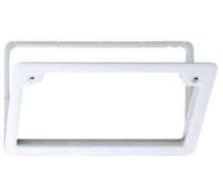 Serviceklap 700 x 395 mm Thetford 4 - Fiat Bianco hvid 210